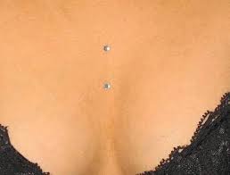 Pin By Tina Alyce On If I Had Endless Funds I Would Look Like This Dermal Piercing Piercing Dermal Piercing Chest