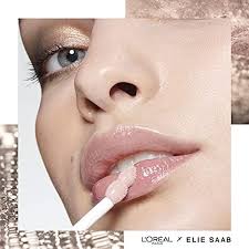 Oréal Paris x Elie Saab, Limited Edition Le Brilliant Haute Couture,  Volumising and Moisturising Gloss (02 Amber Choc)