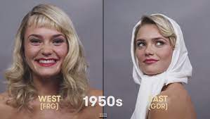 See A Woman Demonstrate 100 Years Of German Beauty Trends In 1 Minute