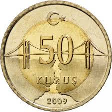 ), are names for currency denominations in and around the territories formerly part of the ottoman empire. 50 Kurus Turkey 2009 2020 Km 1243 Coinbrothers Catalog