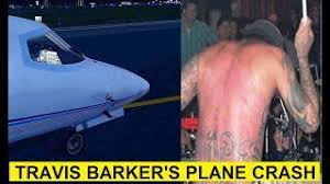 Travis barker had vowed never to fly again after surviving a plane crash which killed four people and left him with. Travis Barker Blink 182 Plane Crash Simulation 2008 South Carolina Learjet 60 N999lj Youtube