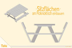 Wein tisch wein geschenke ikea hocker wein halter beistelltisch holz holztisch holzspielzeug bretter ikea outdoor. Picknicktisch Selber Bauen Bauanleitung Fur Tisch Und Bank Talu De