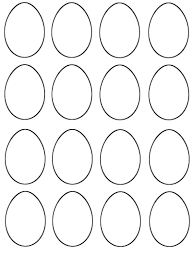 Free printable easter egg templates to use for crafts and easter activities. Blank Easter Egg Template Printable 001 Also See The Category To Find More Coloring Sheets To Prin Egg Template Easter Egg Coloring Pages Easter Egg Printable