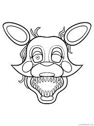 Animatronics Coloring Pages Cartoons Animatronics Foxy 1 Printable 2020 0523 Coloring4free Coloring4free Com I love the design of funtime animatronics. animatronics coloring pages cartoons animatronics foxy 1 printable 2020 0523 coloring4free coloring4free com