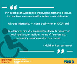 The criteria to be a malaysian citizen are *every person born before malaysia day who is a citizen of the malaysia by virtue of these provisions *every person who immediately before merdeka those applying for citizenship by registration must have an elementary knowledge of the malay language. Foreign Spouses Support Group Malaysia Fotos Facebook
