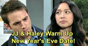 Days Of Our Lives Spoilers Jj Struggles To Get Haley To Open Up Romance Begins On New Year S Eve Date Days Of Our Lives Life Romance