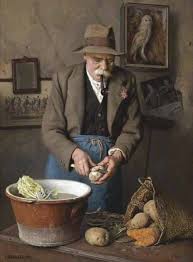 Les Legumes En Reve Le Sens Peinture Realiste Peinture Homme Art
