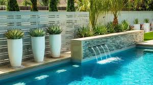 Pewter Honed Pool By Randy Angell Designs Stone Cladding Modern Pools Small Pool Design