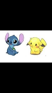 Cute Stitch And Pikachu Stitch And Pikachu Toothless And Stitch Stitch And Angel