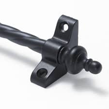 Quality 3 8 Rope Stair Carpet Rods Wrought Iron Urn Finial 28 5 Rwiu1 Stair Carpet Rods Carpet Stairs Stair Rods