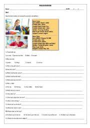 A personal profile, also known as a cv summary, is the opening statement of your cv. Personal Profile Worksheets