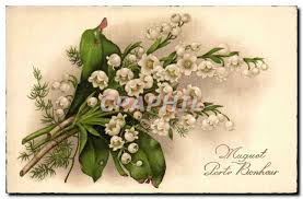 Envoyez un joli brin de muguet porte bonheur pour le 1er mai par email ou par facebook, service de cartes virtuelles gratuit. Carte Postale Ancienne Fantaisie Fleurs Muguet Manuskript Nbsp Nbsp Papierantiquitat Cpaphil