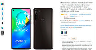 Comprar El Moto G8 Power En Amazon Precio Y Disponibilidad