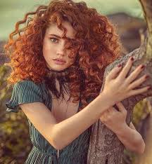 Sah Classywitch Red Curly Hair Red Hair Model Beautiful Red Hair