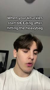 Knuckles After Punching A Tree