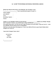 Anda sedang membuka postingan contoh surat pernyataan bersedia ditempatkan yang berada pada kategori contoh surat dengan tag postingan berikut contoh. Pernyataan 4 Tidak Berkedudukan Sebagai Pns Cpns Tni Polri