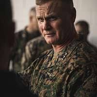 U.S. Marine Corps Lt. Gen. Steven Rudder, deputy commandant