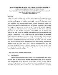 Sepanjang tempoh berkenaan, katanya, permintaan terhadap perkhidmatan psikologi tidak lagi terhad secara konvensional. Pdf Tahap Burnout Dan Kepuasan Kerja Yan Liyanas Academia Edu