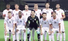 المنتخب الاولمبي الفلسطيني على الميدان مبهور بحفاوة الاستقبال من الجمهور ويهتف بفلسطين الشهداء. ØªØ³Ù…ÙŠØ© Ù‚Ø§Ø¦Ù…Ø© Ø§Ù„Ù…Ù†ØªØ®Ø¨ Ø§Ù„Ø£ÙˆÙ„Ù…Ø¨ÙŠ Ù„Ù…Ø¹Ø³ÙƒØ± Ø³Ù„Ø·Ù†Ø© Ø¹Ù…Ø§Ù† Ø§Ù„Ù…Ø¯ÙŠÙ†Ø© Ù†ÙŠÙˆØ²