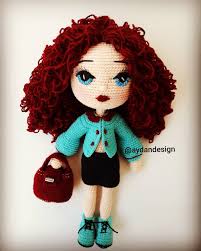 Birde Saclarimizi Sapkasiz Gorun Istedik Nasiliz Begenip Dalgali Sac Yapmak Isteyenler Icin Cok Yakinda Orme Bebekler Amigurumi Oyuncak Bebek Orgu Desenleri