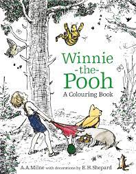Christopher robin is such a lucky child with the gift of imagination. Shepard E Winnie The Pooh A Colouring Book Colouring Books Milne A A Milne A A Amazon De Bucher