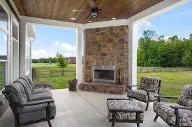 We are construction managers, general contractors and design/builders. Covered Patio To A Custom Home Built By Wieland Builders In Greater Cincinnati Www Wielandbuilders Com Patio Outdoor Design Building A House