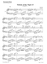 A Dream Is A Wish Your Heart Makes Chords Sabrina Carpenter Melody Of The Night Thirteen Stave Preview 1 Free Piano Sheet Music Piano Chords Melody Piano Music Piano Chords