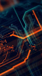 Iphone Android Wallpaper Technology Wallpaper Circuit Design Smartphone Wallpaper