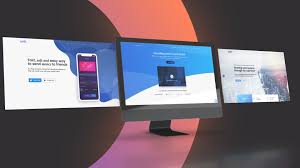 Animated Screen Website Mockup Promo Pro Mockup Web Presentation Website Mockup Web Design Web Themes