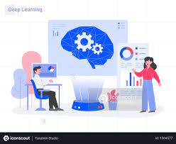 Premium Deep Learning Illustration Concept Illustration Download In Png Vector Format Deep Learning Concept Design Illustration