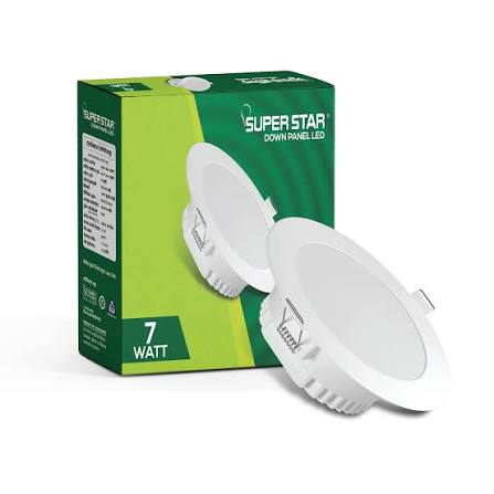 Super Star Down Panel LED 7W(DL/WC)