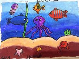 Gambar Ilustrasi Biota Laut Iluszi
