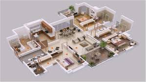Marvelous 5 Bedroom House Plans 3d 5 Bedroom House Plans Kerala Style 5 Bedroom House Plans 3d House Plans Apartment Floor Plans
