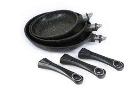 Offerta Di Oggi Pradel Excellence 52003m Lotto Di 3 Padelle Tipo Pietra 20 24 28 Cm A Eur 62 51 Invece Di Eur 67 63 Poele En Pierre Cadeaux Cuisine Pierre