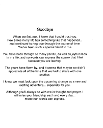Humorous Goodbye Poems