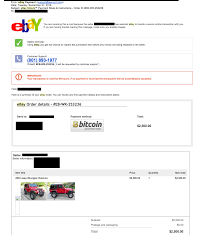 In fact, you can go to an authorized reseller and buy ebay gift cards with bitcoin or other crypto. Bitcoin Ebay Scam