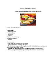 Berikut resep masakan mudah dan lezat untuk dicoba di rumah! Resep Makanan Internasional Terbaru