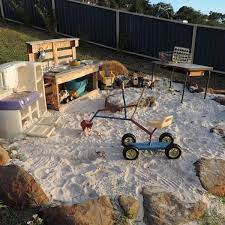 There S Plenty Of Play To Be Had In Your Own Backyard But Sometimes That Summer Slump Leaves You Out Of Ideas Backyard Outdoor Play Spaces Natural Playground