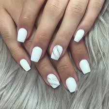 Black And White Marble Nails Short 50 Awesome Marble Coffin Nail Designs Acrylicnailsforsummer In 2020 Marble Acrylic Nails Graduation Nails Short Coffin Nails