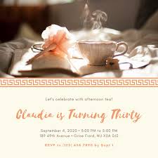 Similar to creating an invitation using a word template, the first step in creating a blank word document is to open a new word document. Free Custom Printable Tea Party Invitation Templates Canva