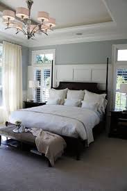 Master Bedroom Paint Colors With Dark Furniture Paneled Wall Behind Headboard Bedroom Paint Colors Master Master Bedroom Paint Home Bedroom