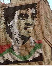 عمل جميل في بابل تخليدا للكابتن أحمد راضي بأنامل الفنان مخلد حبيب cute boys images cute boys boy images