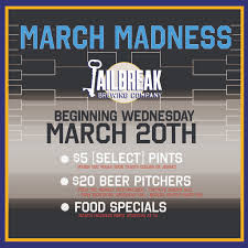Roblox jailbreak 2019, april fools day update called disco break. March Madness At Jailbreak Jailbreak Brewing Company