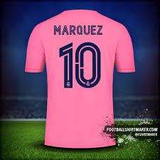 The real madrid third kit can be wore by anybody from a young person to an old man who loves football. Real Madrid Cf 2020 21 Cup Ii Jersey Number 10 Marquez Real Madrid Custom Football Shirts Custom Jerseys