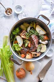 Easy Homemade Beef Broth Stock Foodiecrush Com Beef Stock Broth Soup Recipes Homemade Beef Broth Chicken Soup Recipes Healthy Beef Recipes