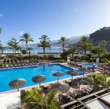 View of the teide, pool and a direct sea view in front of the island la gomera. Tenerife Gay Gay Friendly Hotels Resorts Apartments Tenerife Gay Holiday Accommodation Happy Gay Travel