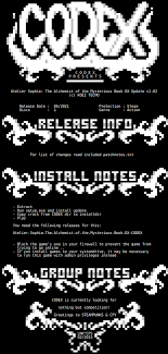 Overcome these hardships and seek the truth with the help of fallen knights. Atelier Sophie The Alchemist Of The Mysterious Book Dx Update V1 02 Codex