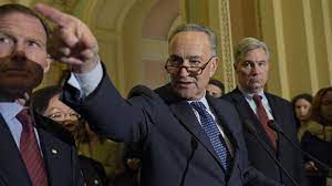 Schumer Feeling Squeeze From Trump and Democrats