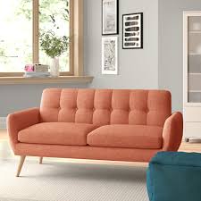 Maybe you would like to learn more about one of these? Mid Century Modern Orange Sofas You Ll Love In 2021 Wayfair