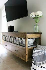 Here's a simple and beautiful diy tv stand project that you'll love in your country chic, farmhouse, or casual modern style home. 17 Diy Tv Stand Plans You Can Make This Weekend